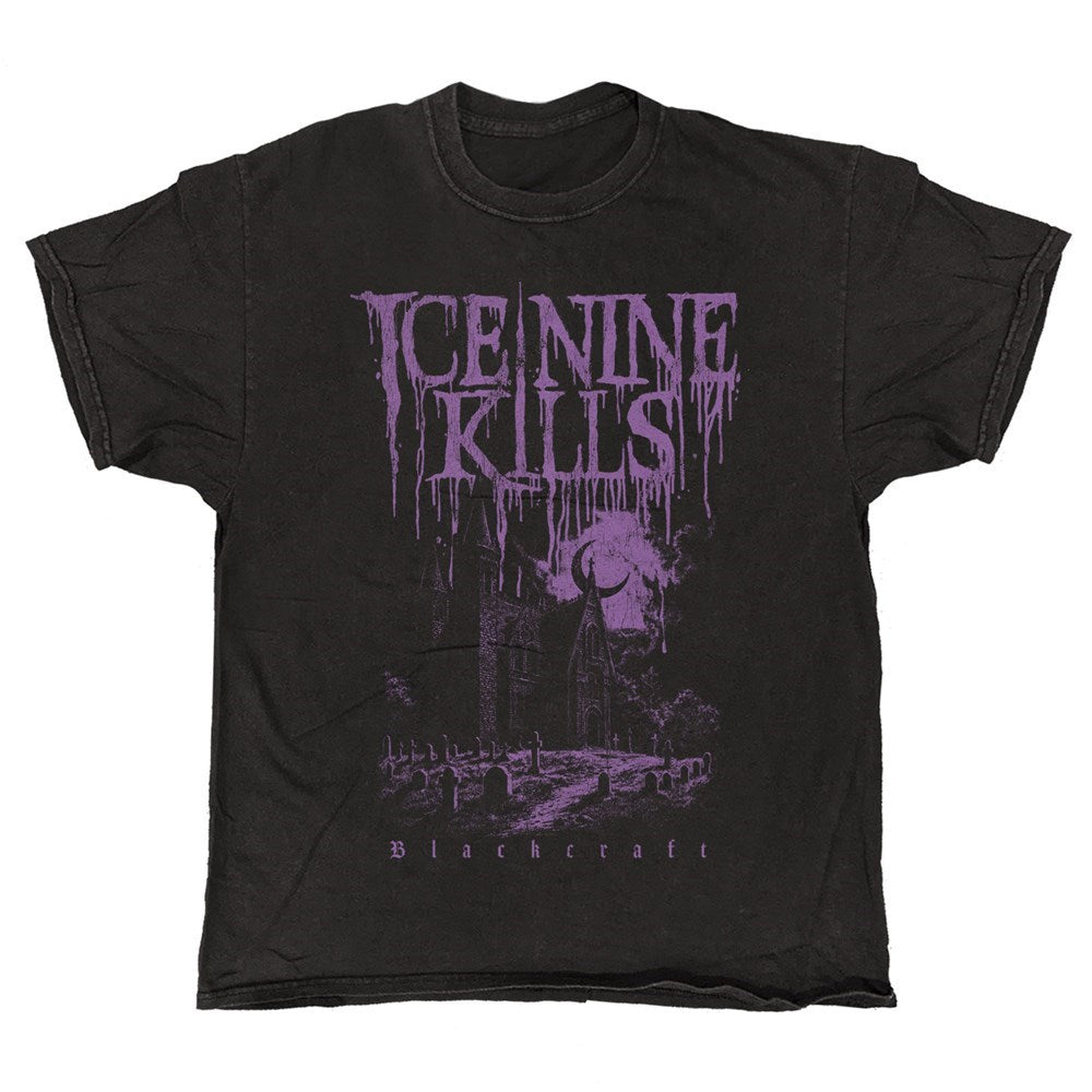 Blackcraft x Ice Nine Kills | Purple Church T-SHIRT [PREORDER]