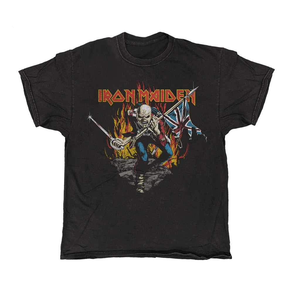 Iron Maiden | Trooper Flames T-SHIRT [PREORDER]