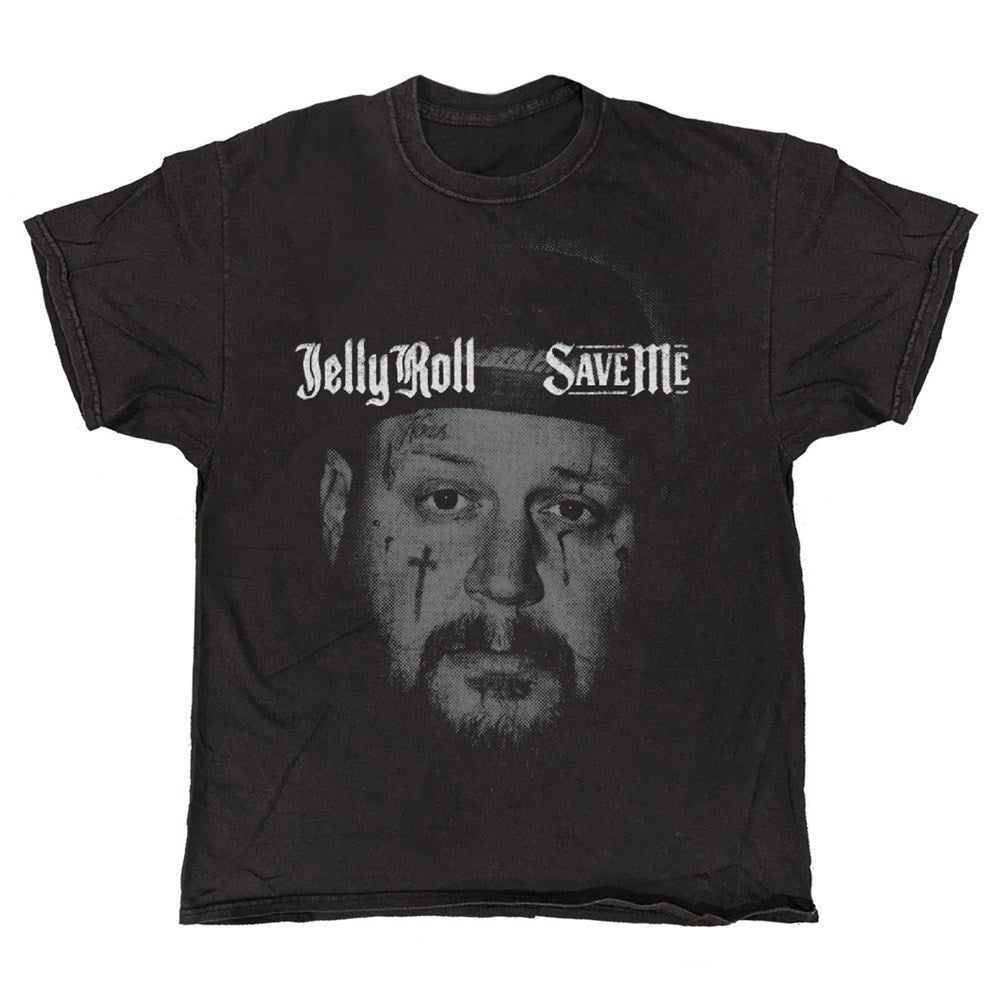 Jelly Roll | Save Me Face T-SHIRT [PREORDER]