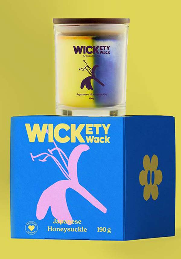 Wick’ety Wack Japanese Honeysuckle - Back View