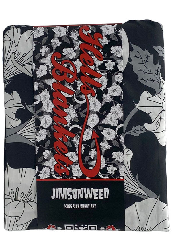 HELLS BLANKETS Jimsonweed | SHEET SET [DOUBLE] - Detail 2