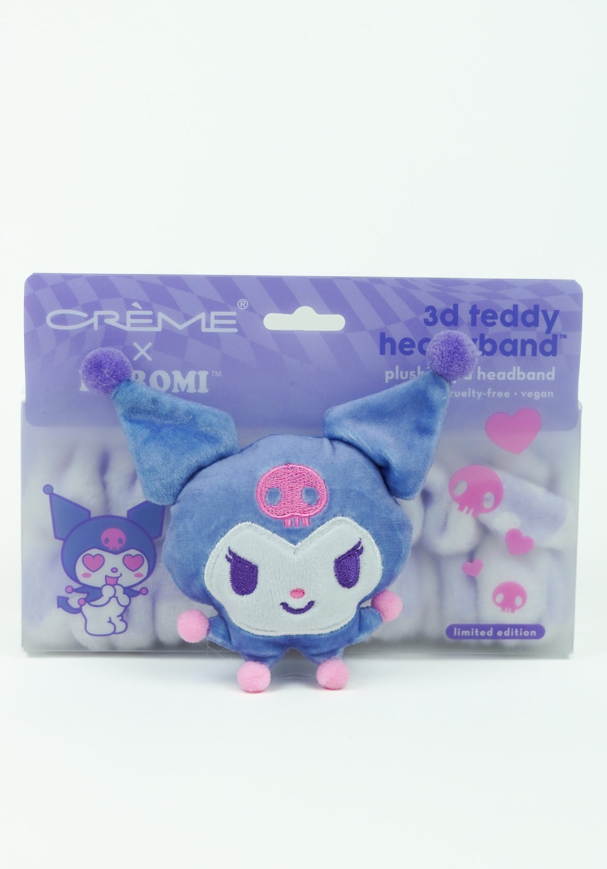 Kuromi 3D Teddy | HEADYBAND