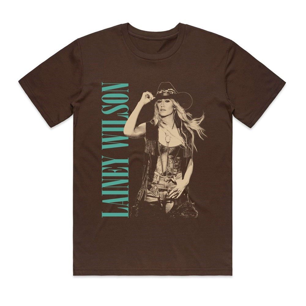 Lainey Wilson | Hat Tip [Brown] T-SHIRT [PREORDER]