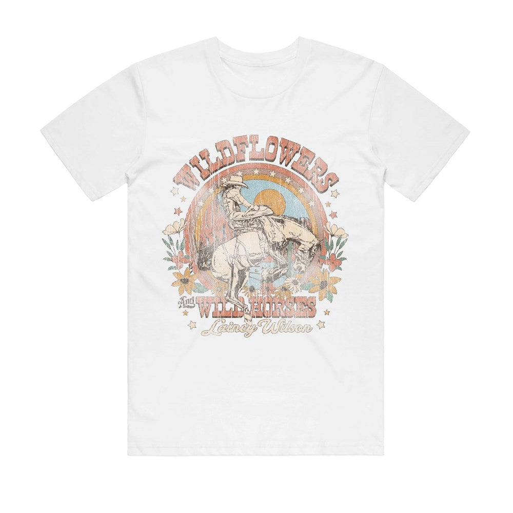 Lainey Wilson | Wild Horses [White] T-SHIRT [PREORDER]