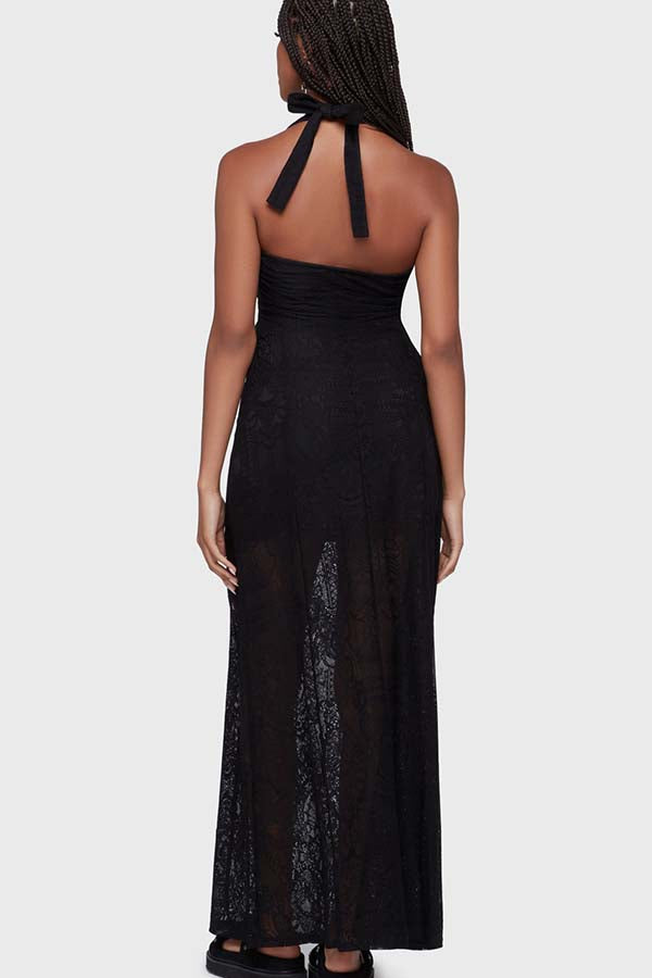 Lilith's Garden [Black] | MAXI DRESS