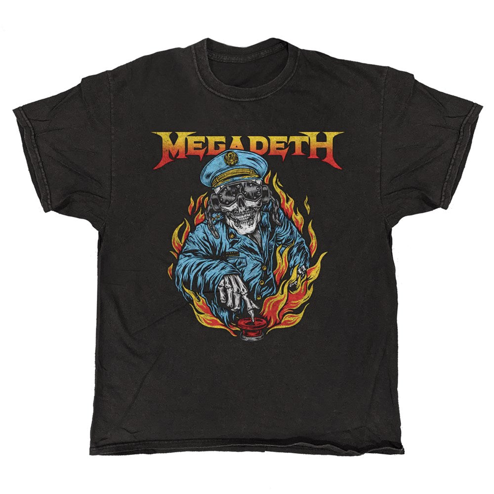 Megadeth | Vic Flames T-SHIRT [PREORDER]