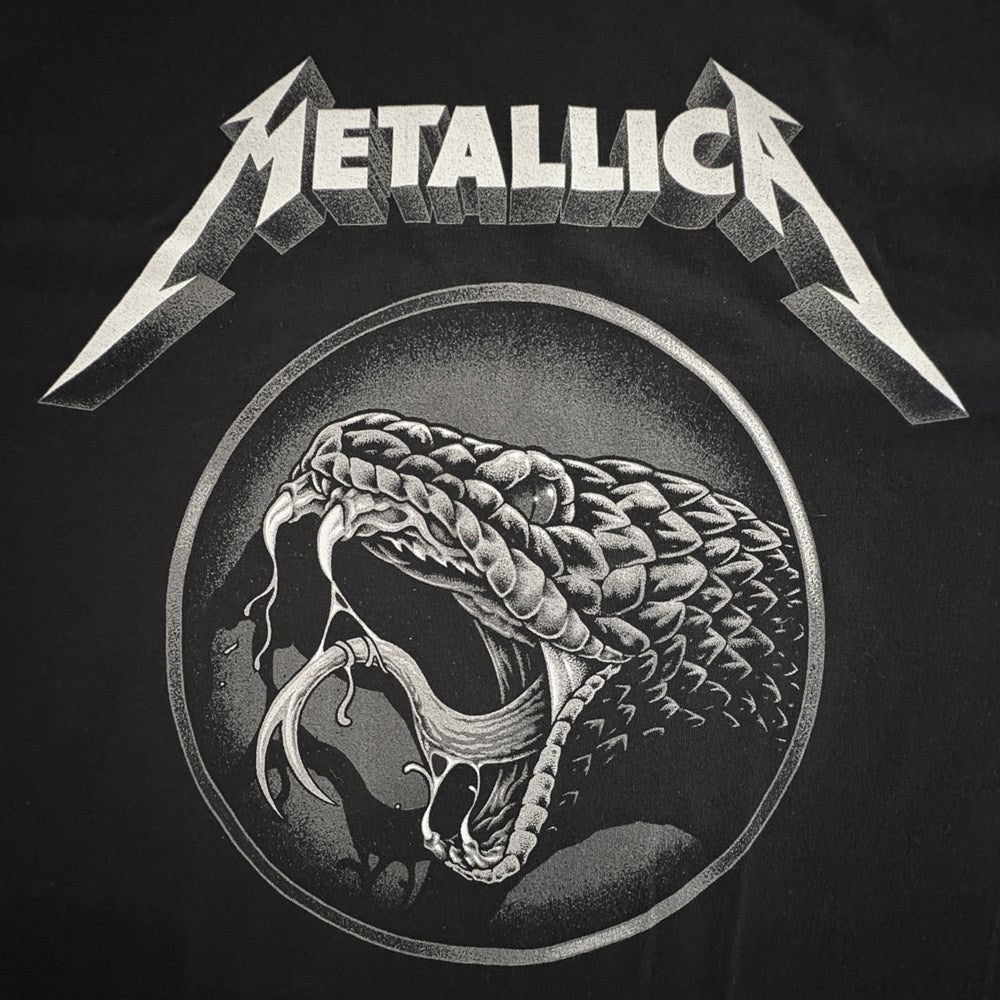 Metallica | Black Album Snake [Black] T-SHIRT [PREORER]