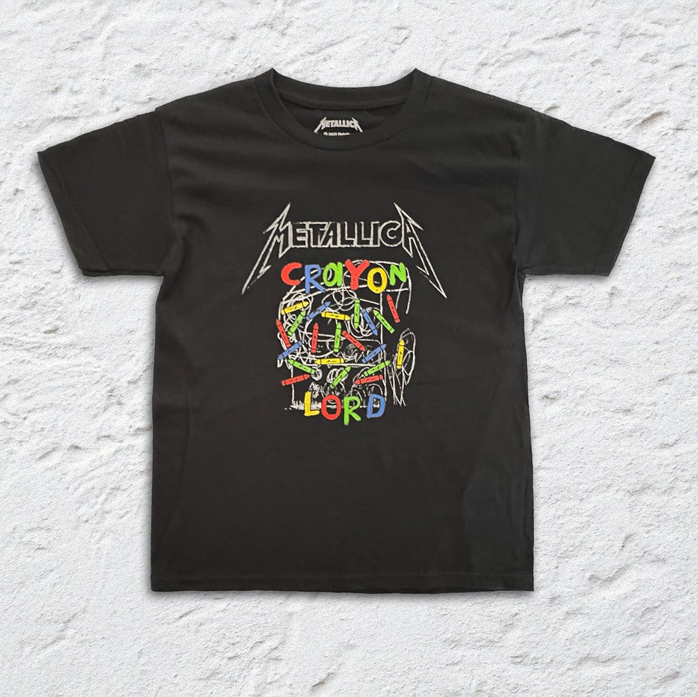 Metallica | Crayon Lord Kids [Black] T-SHIRT [PREORDER]
