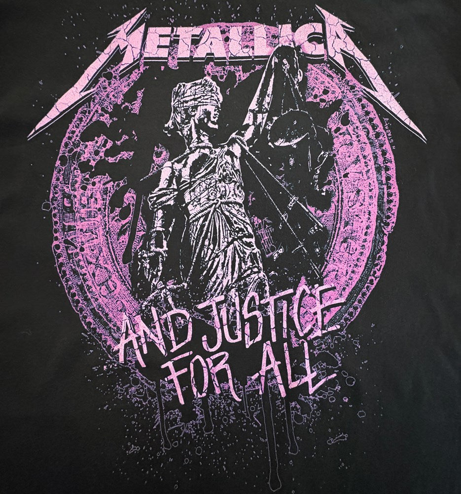 Metallica | Gilded Justice Womens [Black] T-SHIRT [PREORDER]