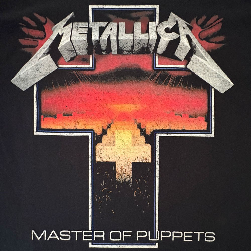 Metallica | Master of Puppets Master Cross [Black] T-SHIRT [PREORDER]