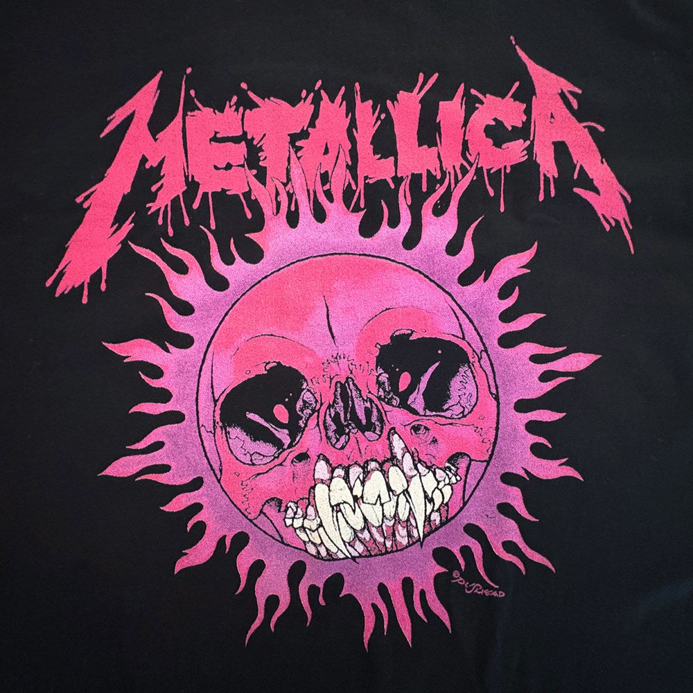 Metallica | Pushead Pink Sun [Womens] CROP TOP [PREORER]