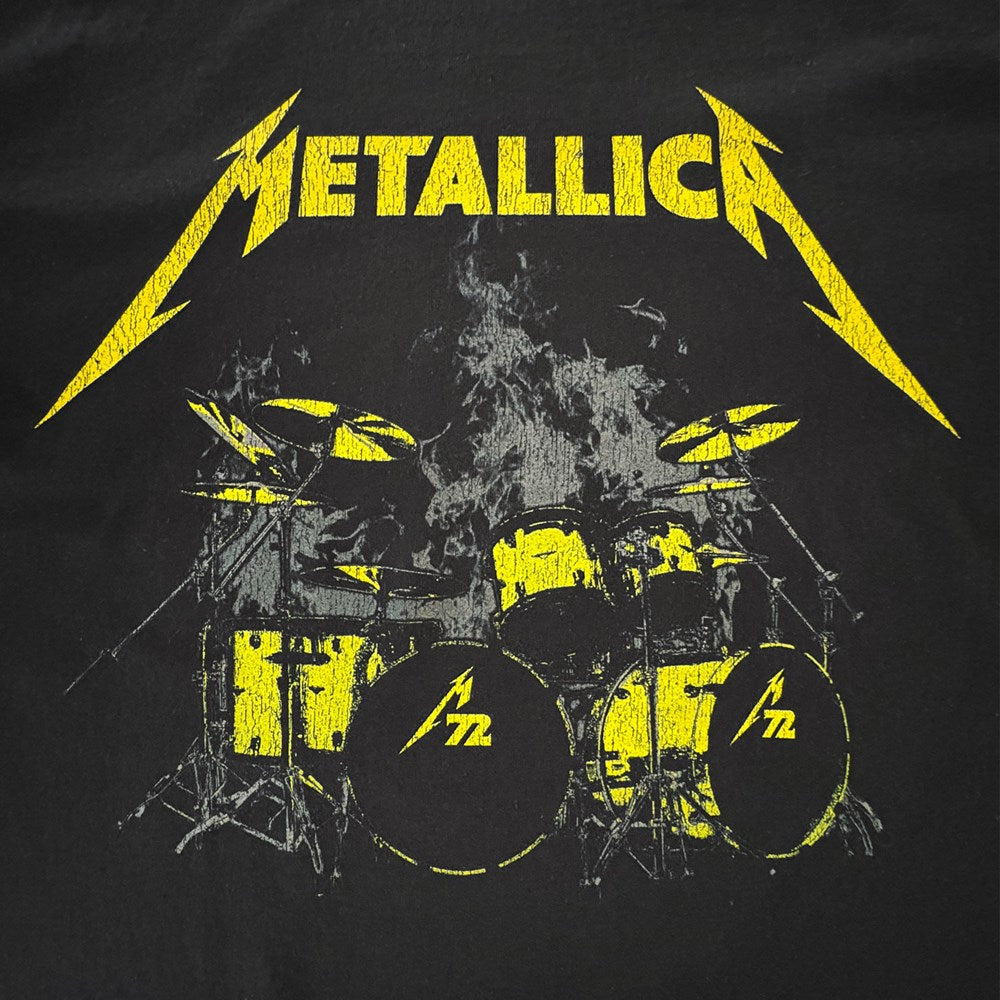 Metallica | M72 Ulrich Drums [Black] T-SHIRT [PREORDER]