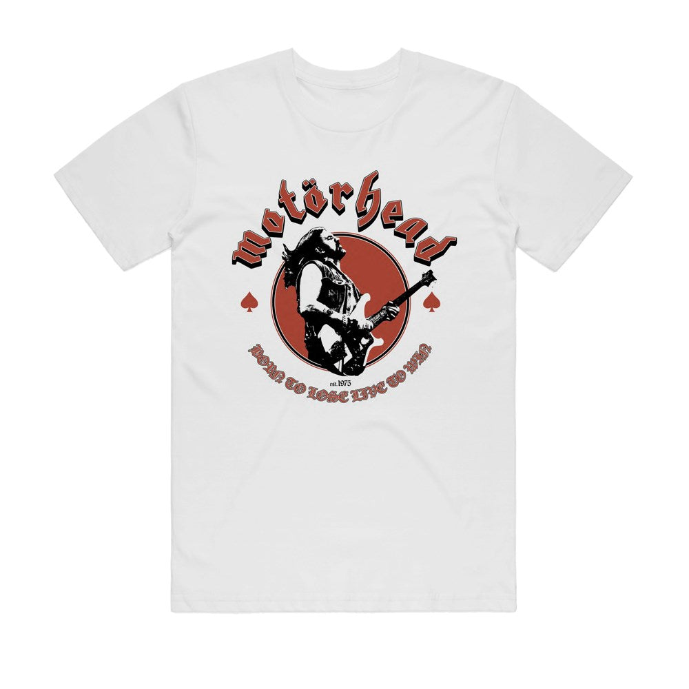 Motorhead | Born To Lose Est 1975 [White] T-SHIRT [PREORDER]
