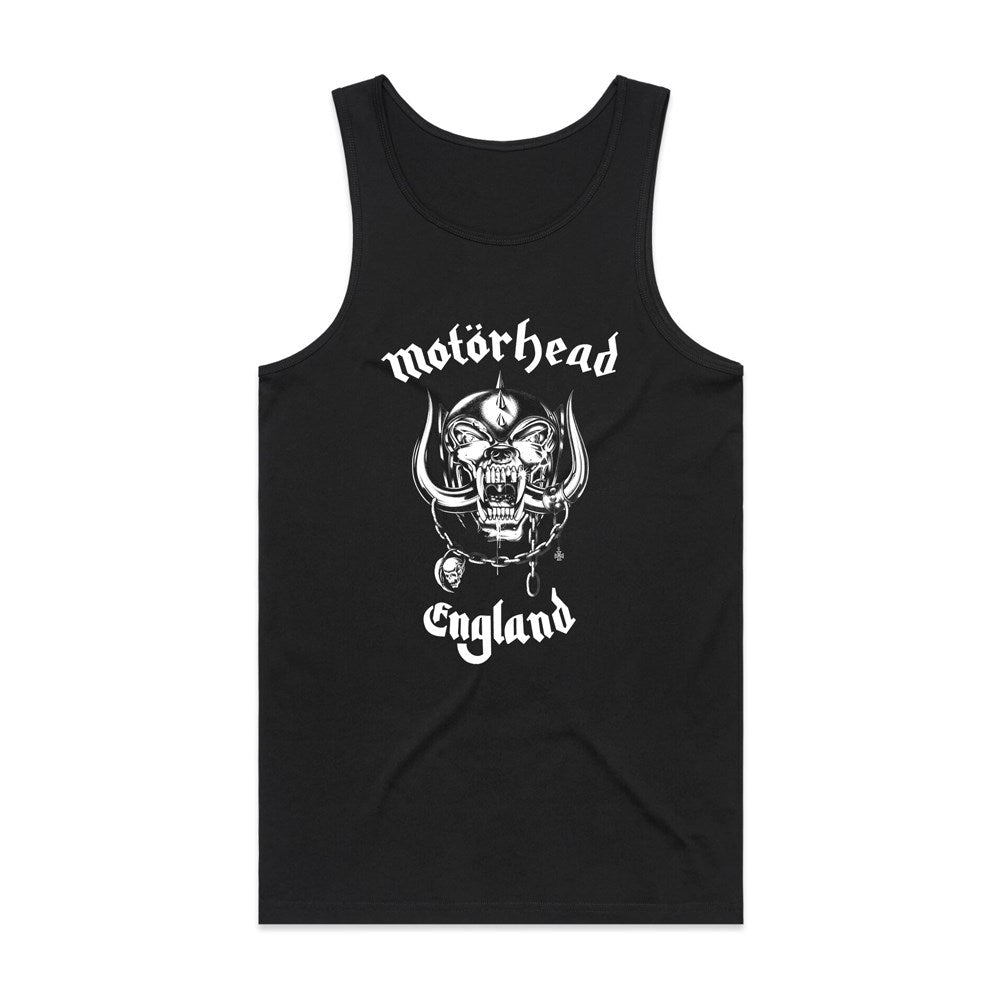 Motorhead | England [Black] TANK TOP [PREORDER]