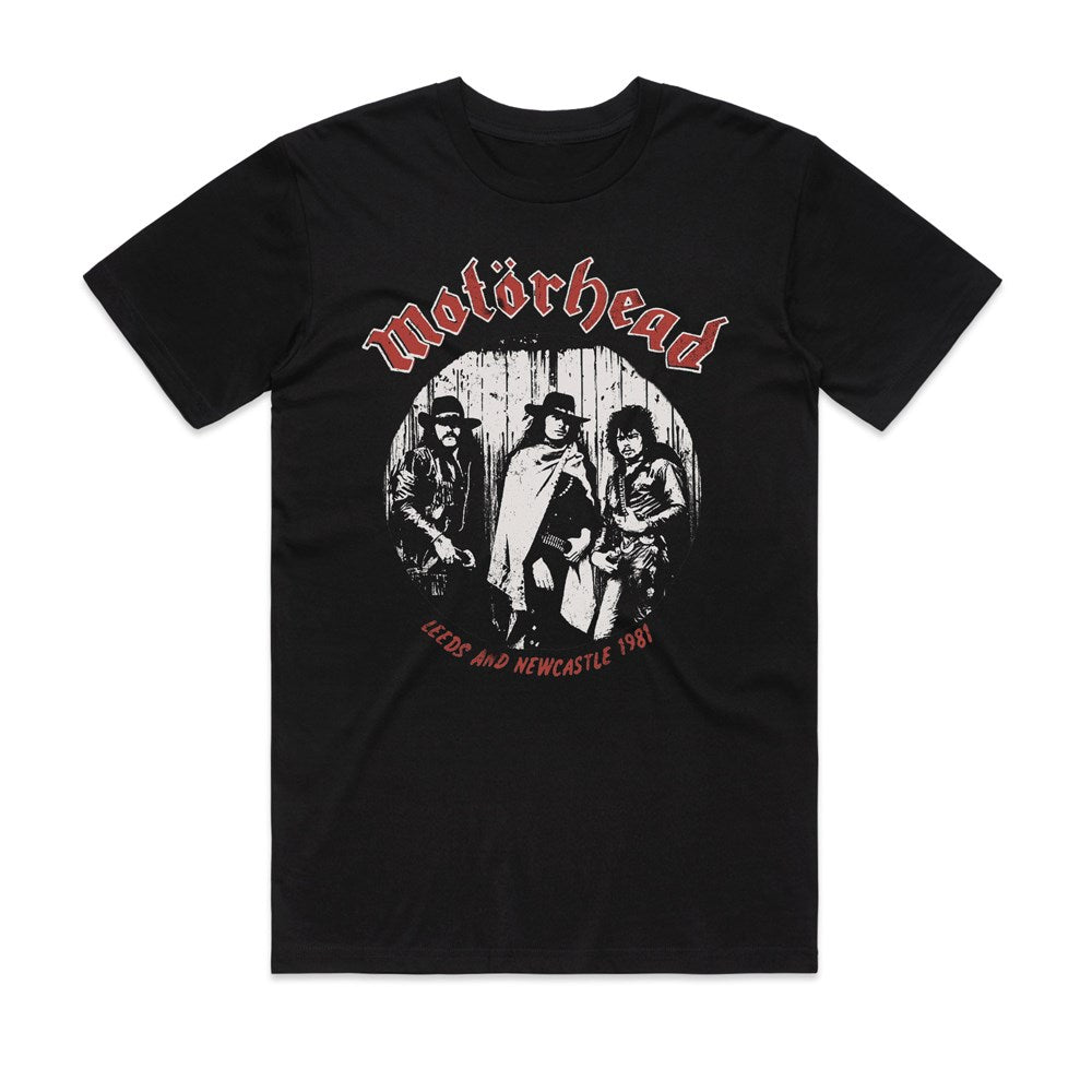 Motorhead | Leeds & Newcastle 1981 T-SHIRT [PREORDER]
