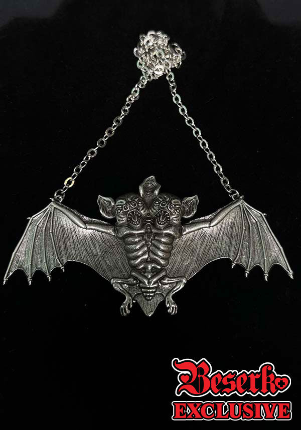 Two Faced Macabre Bat | NECKLACE [EXCLUSIVE]