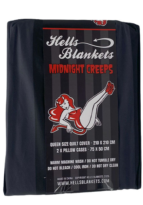 Midnight Creeps | QUILT SET [SUPER KING]
