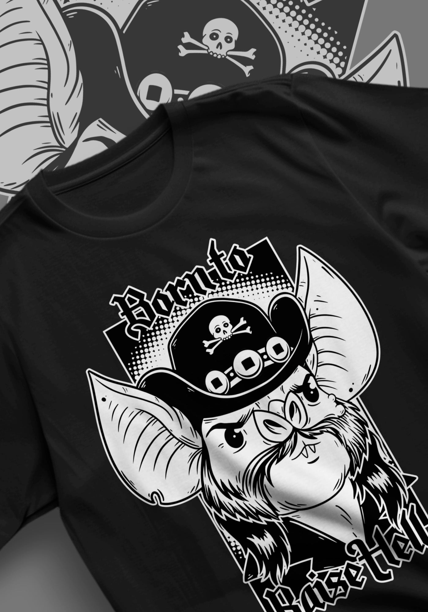 Born To Raise Hell | STONEDEAF CHARITY T-SHIRT**