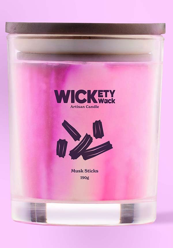 Wick’ety Wack Musk Sticks - Front View