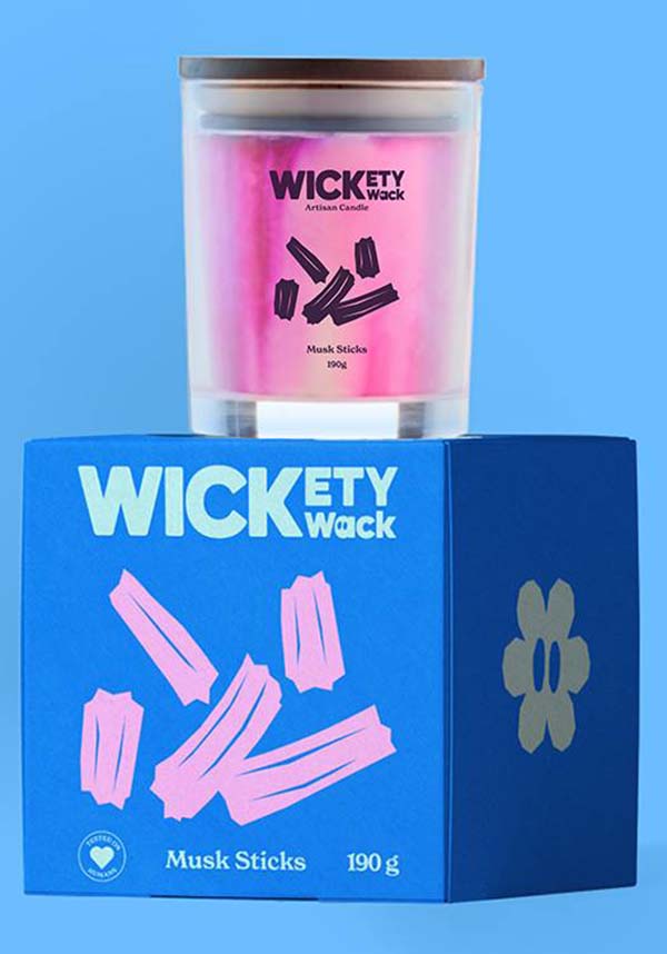 Wick’ety Wack Musk Sticks - Back View
