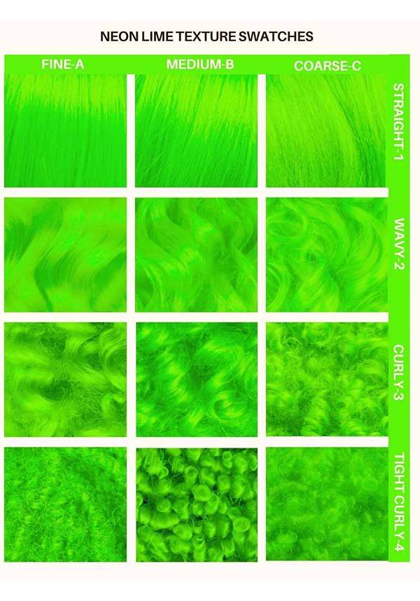 Neon Lime | HAIR DYE