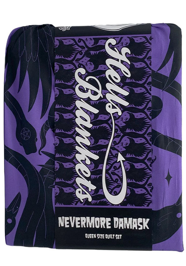 HELLS BLANKETS Nevermore | QUILT SET [SUPER KING] - Detail 2