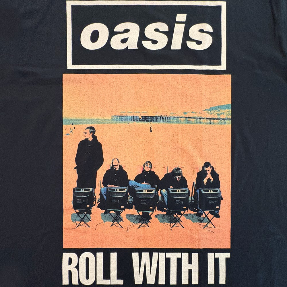 Oasis | Roll With It [Black] T-SHIRT [PREORDER]