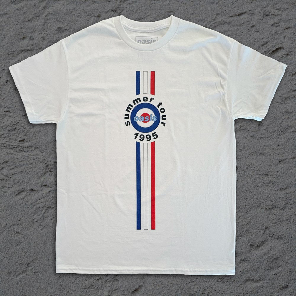 Oasis | Summer Tour 1995 [White] T-SHIRT [PREORDER]