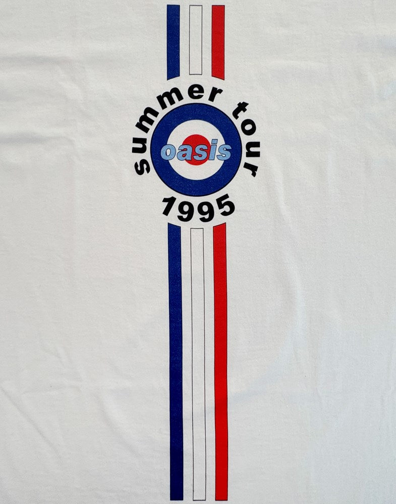 Oasis | Summer Tour 1995 [White] T-SHIRT [PREORDER]