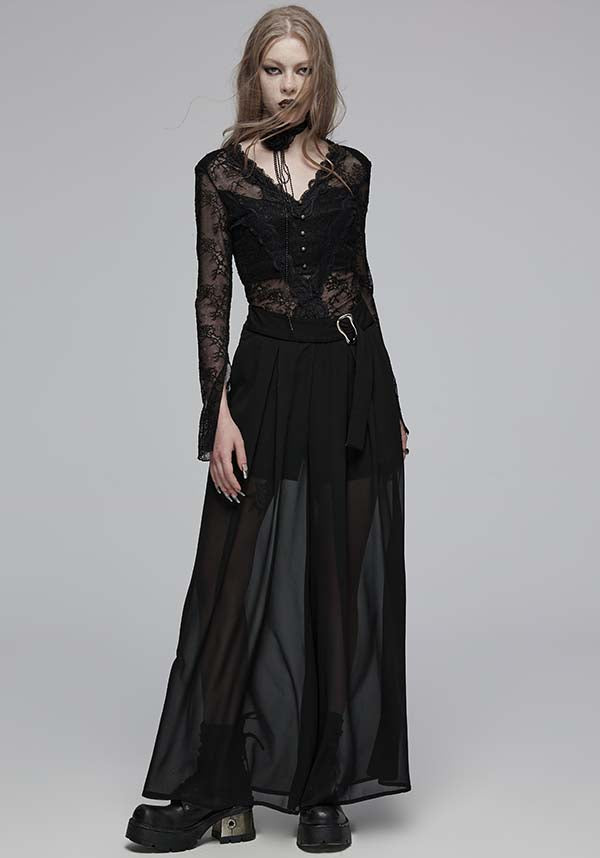 melt the lady gothic wide pants ファッション