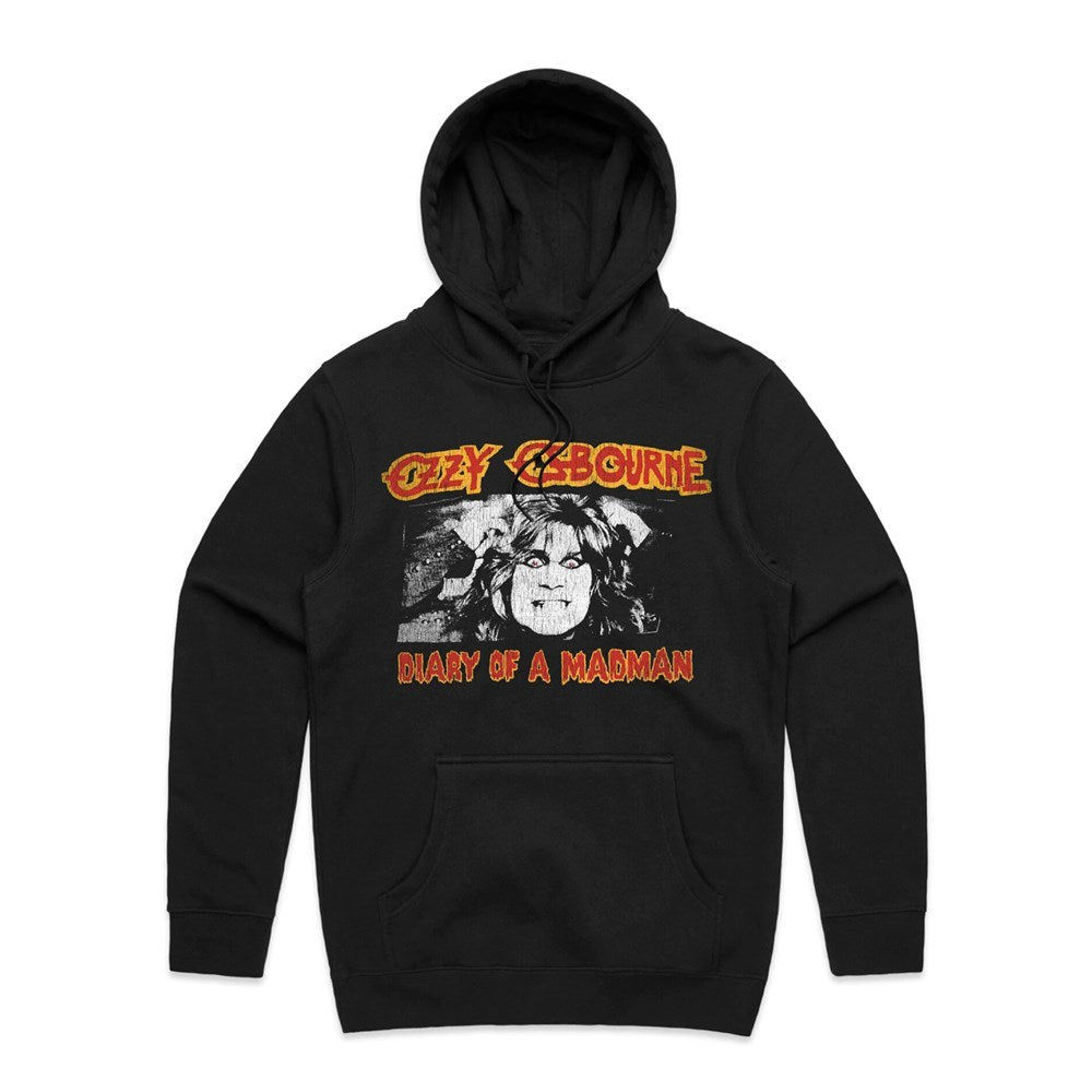 Band Merchandise Ozzy Osbourne Diary of a Madman Hoodie Online