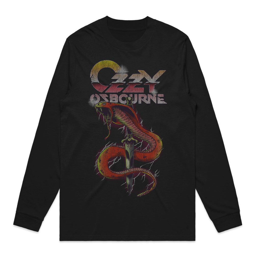Ozzy Osbourne | Vintage Snake LONG SLEEVE TOP [PREORDER]
