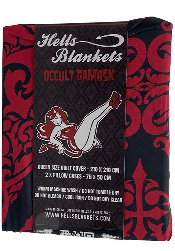 HELLS BLANKETS Occult | QUILT SET [SINGLE] - Detail 4