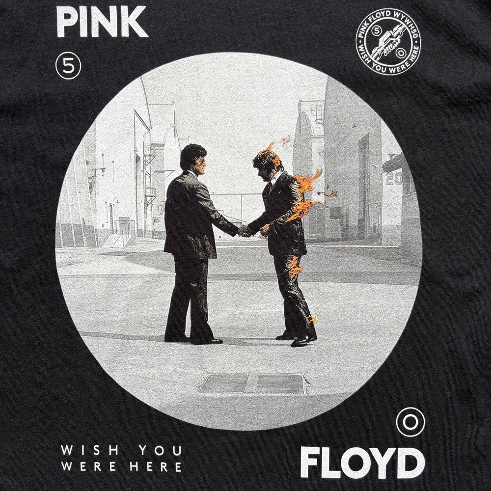 Pink Floyd | Man on Fire Circle [Black] T-SHIRT [PREORDER]
