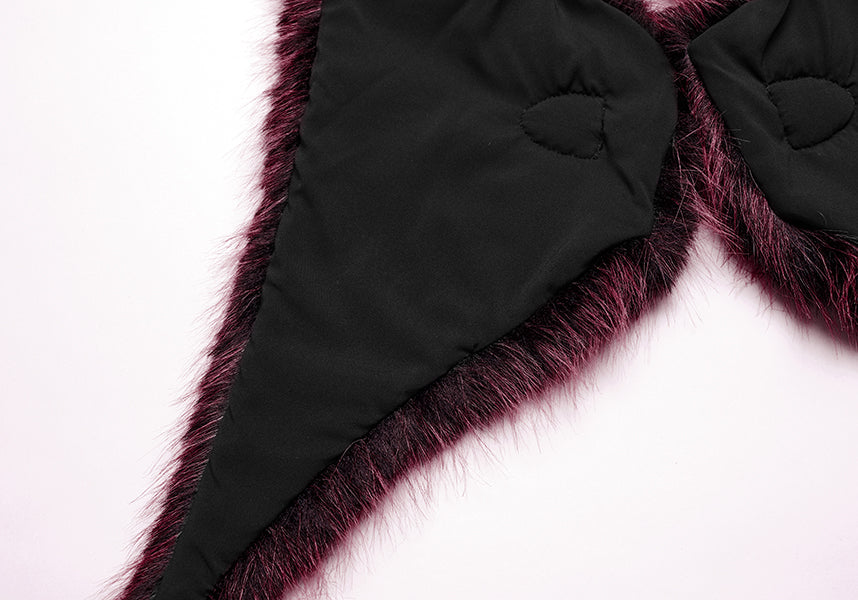 Valentina [Black/Red] | SHAWL