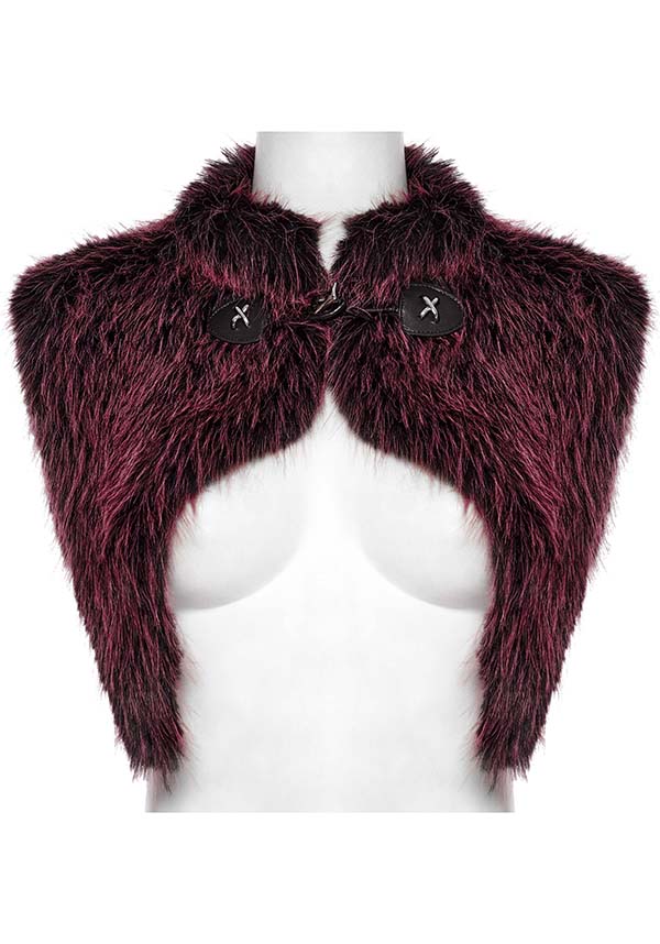 Valentina [Black/Red] | SHAWL