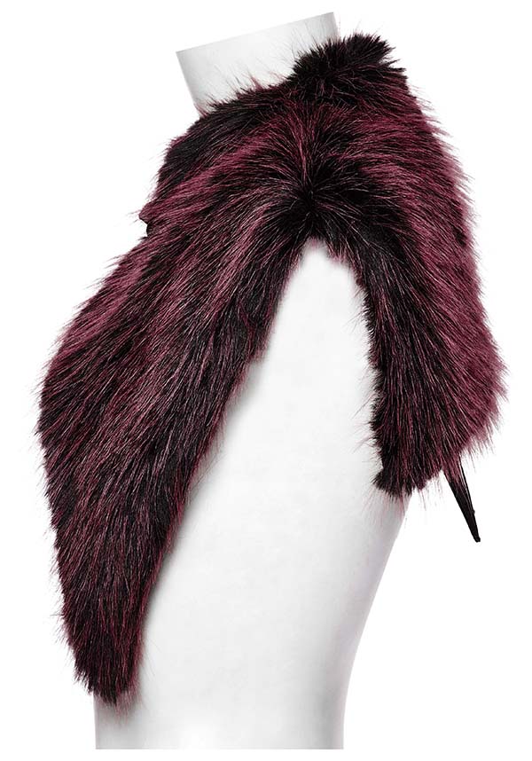 Valentina [Black/Red] | SHAWL