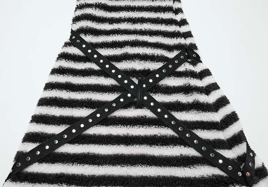 Yua Striped | LEG WARMERS