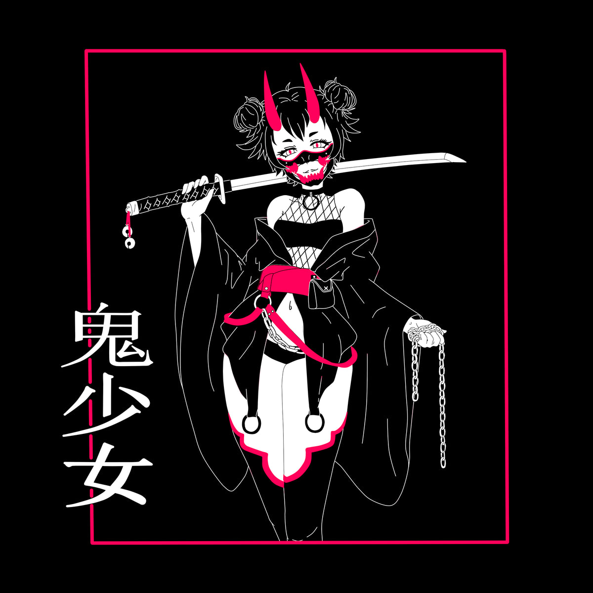 Oni Girl | MINI CANVAS