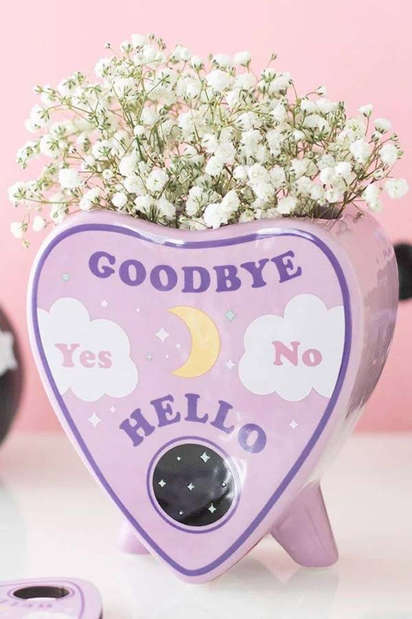 Pastel Talking Board Planchette | FLOWER VASE
