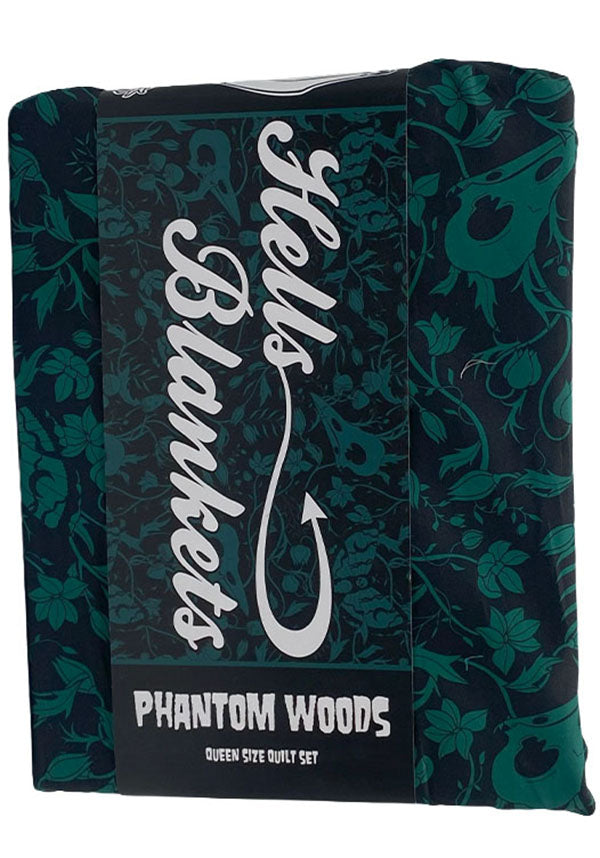 Phantom Woods [Green] | QUILT SET [KING SINGLE]