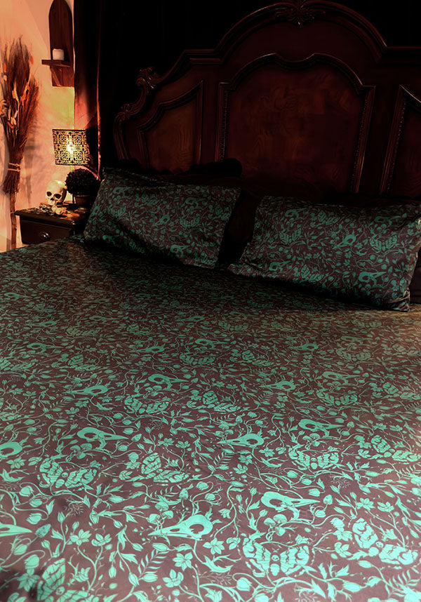 HELLS BLANKETS Phantom Woods [Green] | SHEET SET [SINGLE] - Detail 4