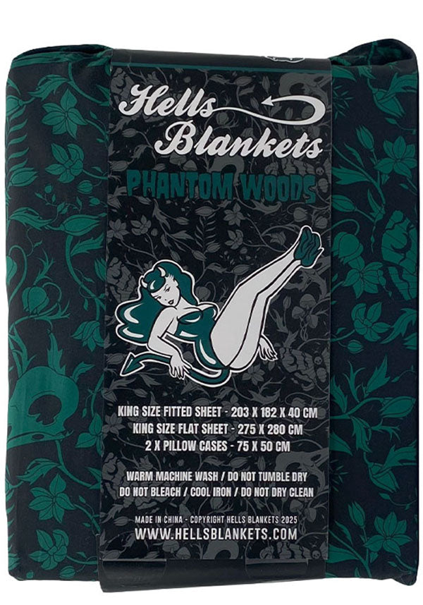 Phantom Woods [Green] | SHEET SET [KING]