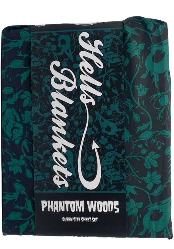 HELLS BLANKETS Phantom Woods [Green] | SHEET SET [SINGLE] - Detail 2