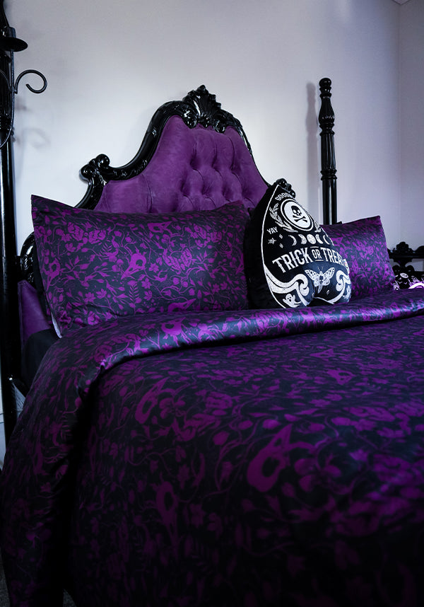 Phantom Woods [Purple] | QUILT SET [QUEEN]