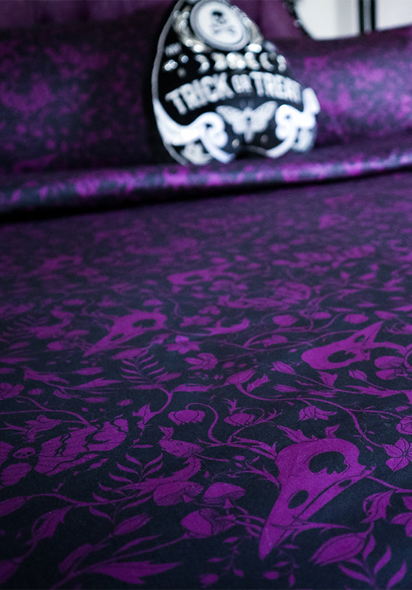 Phantom Woods [Purple] | QUILT SET [KING SINGLE]