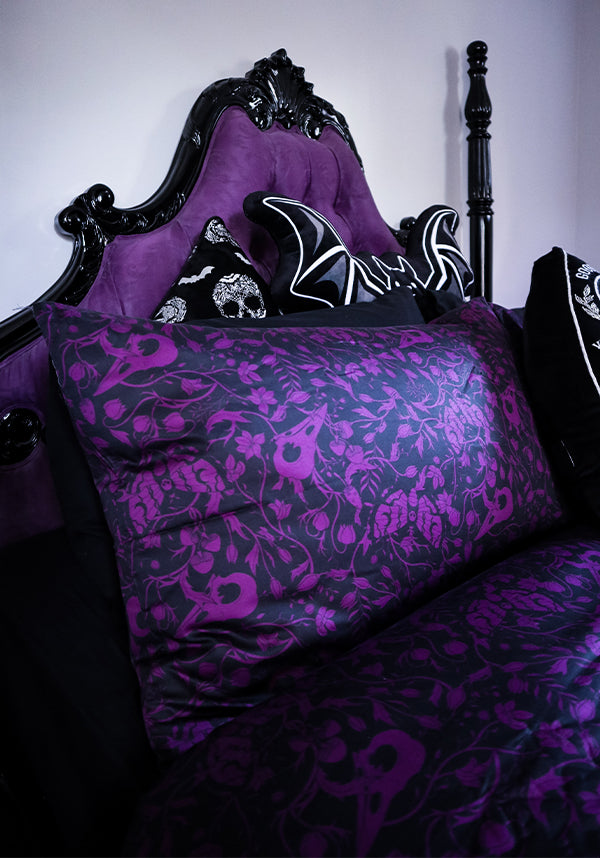 Phantom Woods [Purple] | QUILT SET [SUPER KING]