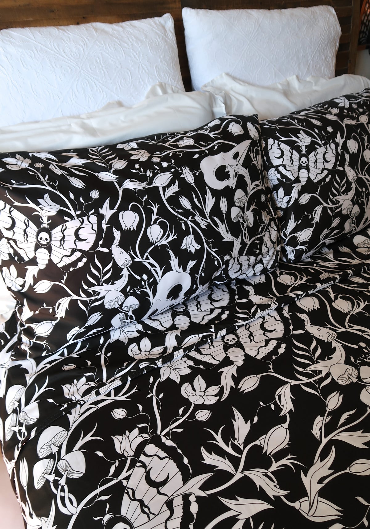 Phantom Woods [Black/White] | KING SHEET SET**