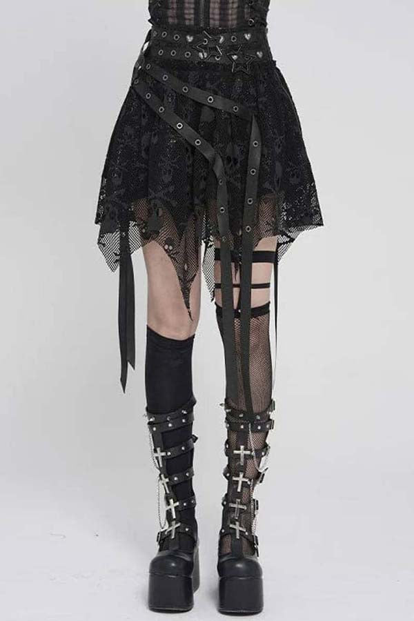 Punk Princess [Black] | SKIRT