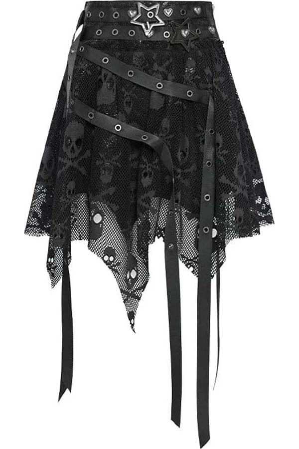 Punk Princess [Black] | SKIRT
